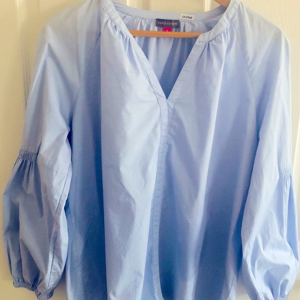 Vince Camuto women’s bubble sleeve work shirt
